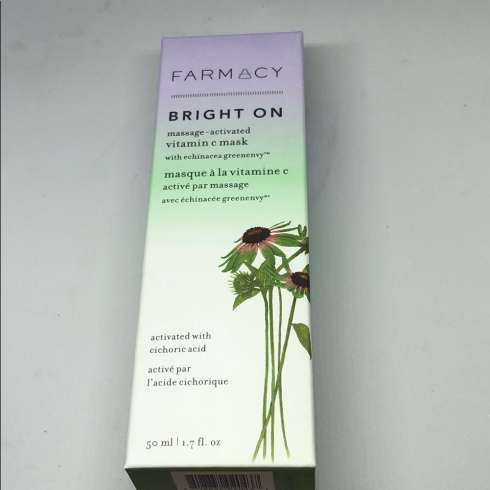 Farmacy Bright On Massage Activated Vitamin C Mask